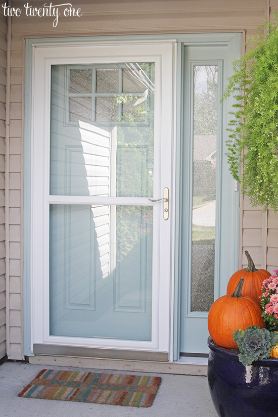 blue willow front door