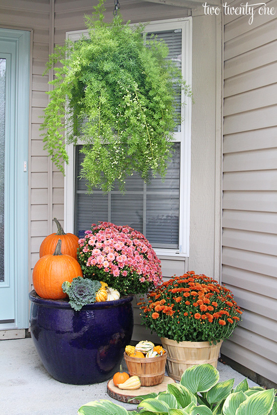 fall front porch