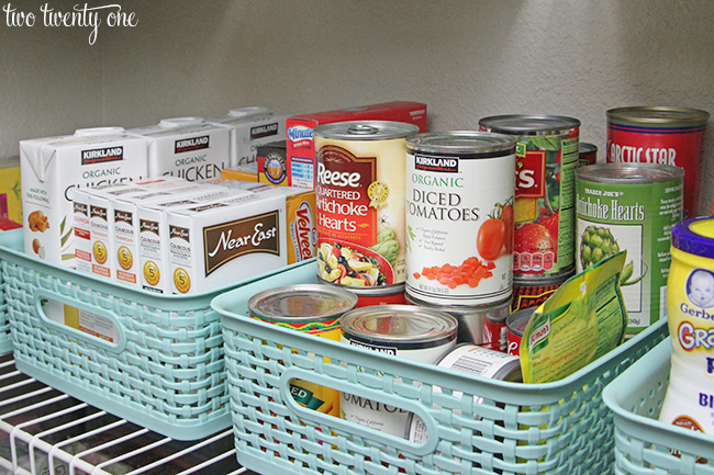 pantry organization