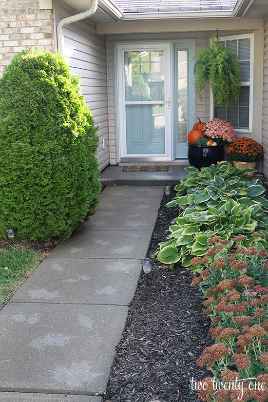 fall walkway