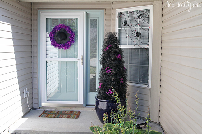 halloween front porch