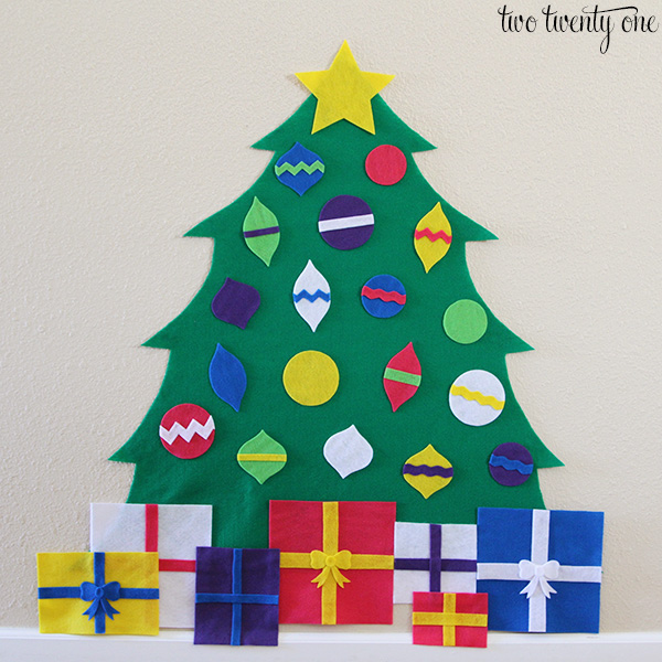 Felt Christmas Tree + FREE Patterns