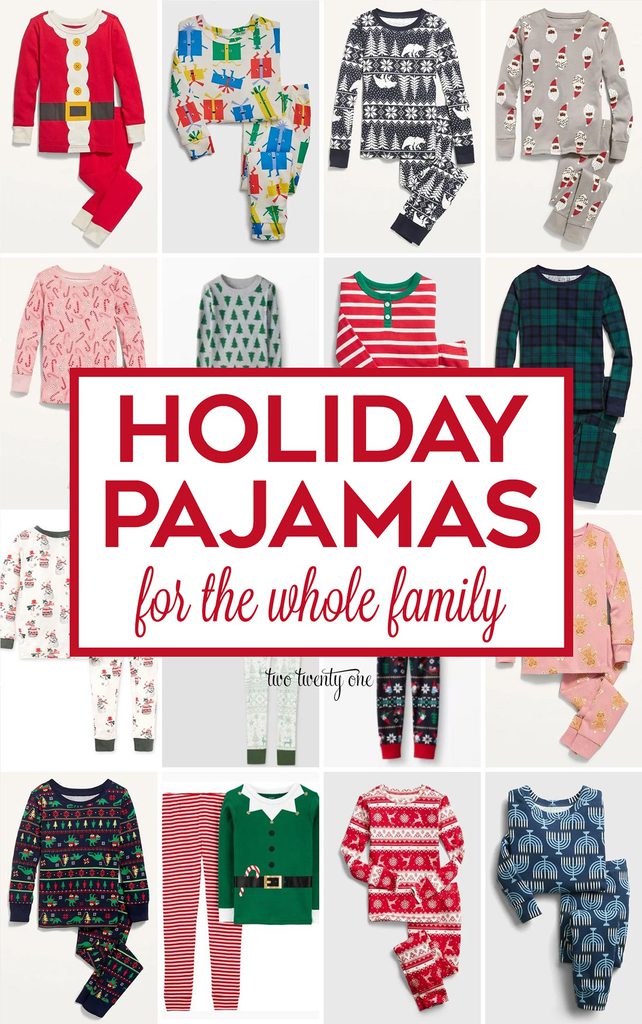 Holiday Pajamas Galore