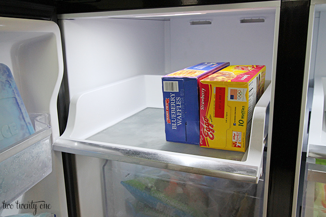 Samsung Flex fridge compartment