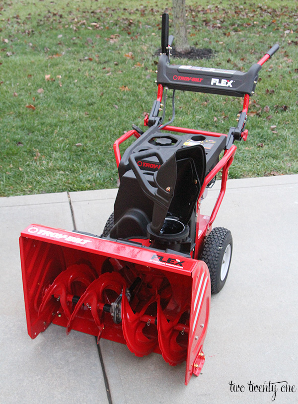 Troybilt FLEX snow thrower