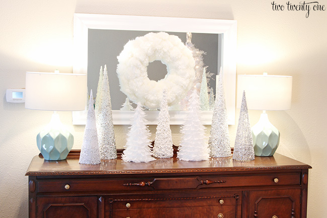 Winter Wonderland Dining Room