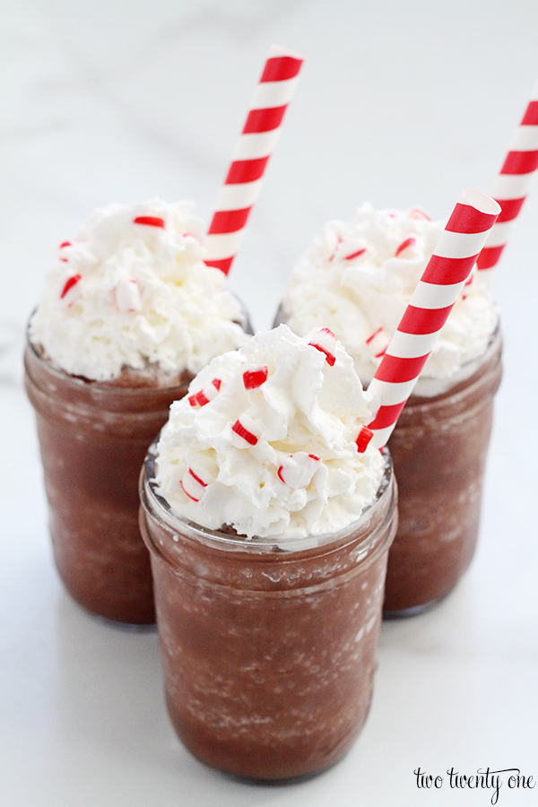 frozen hot chocolate