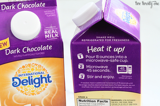 international delight dark chocolate hot chocolate