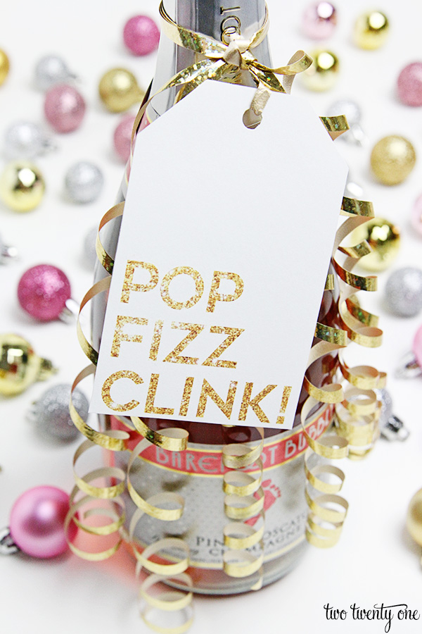 pop fizz clink champagne tag 1