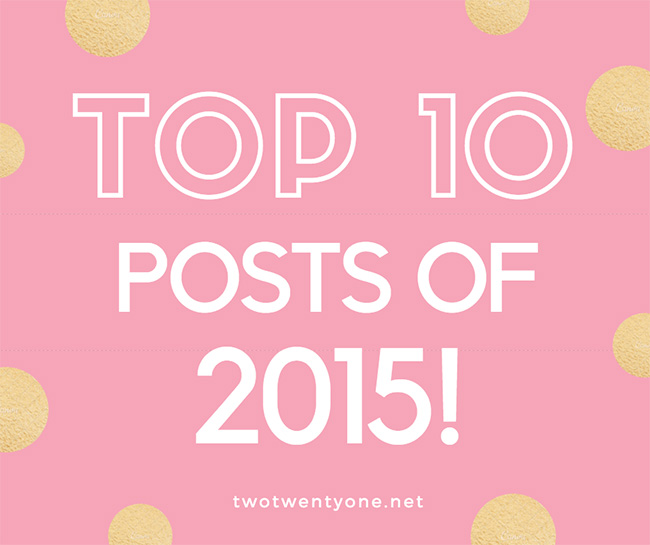 Top 10 Posts of 2015