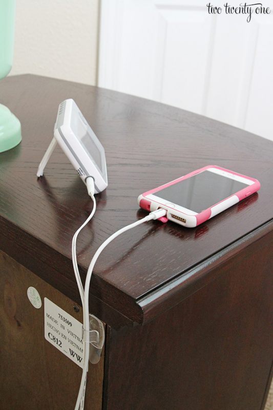 How To Hide Bedside Cords