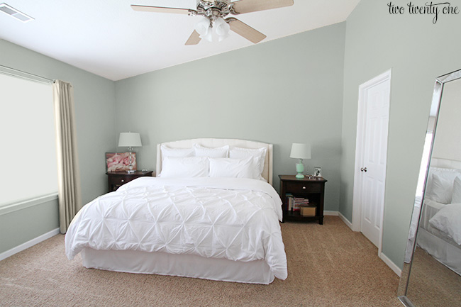 Master Bedroom Paint Mock Ups