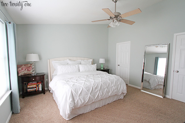 sherwin williams sea salt - master bedroom wall color