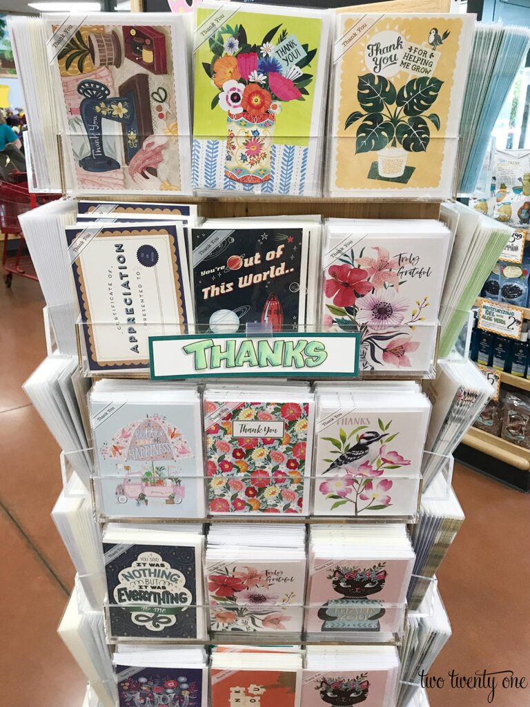 Trader Joe's greeting cards