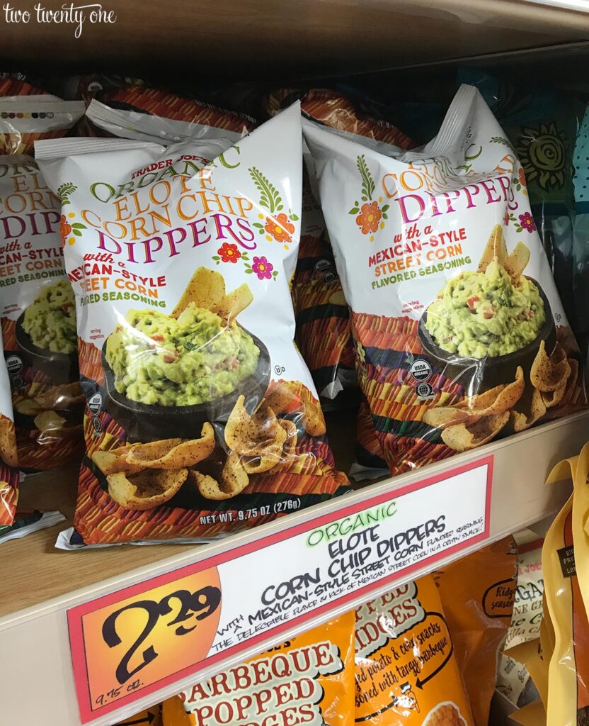 Trader Joe's elote corn chip dippers