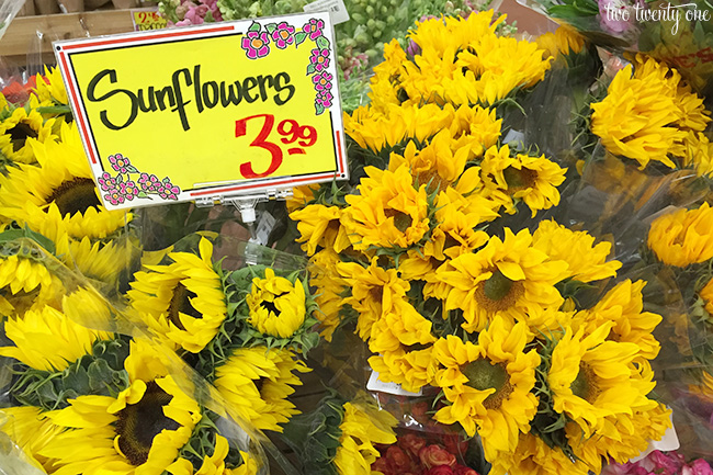 trader joe's sunflowers