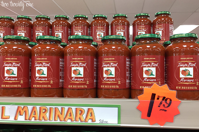 trader joe's tomato basil marinara