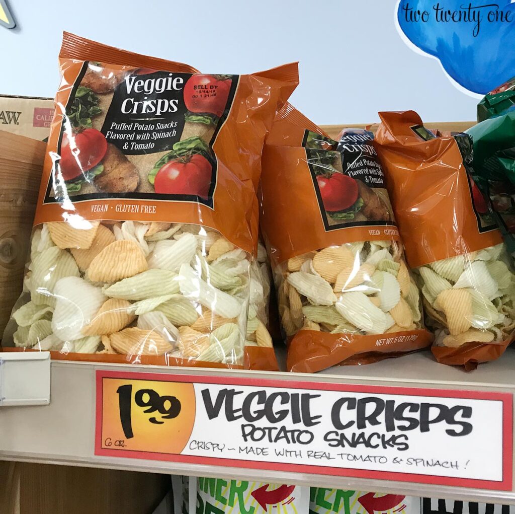 Trader Joe's veggie crisps