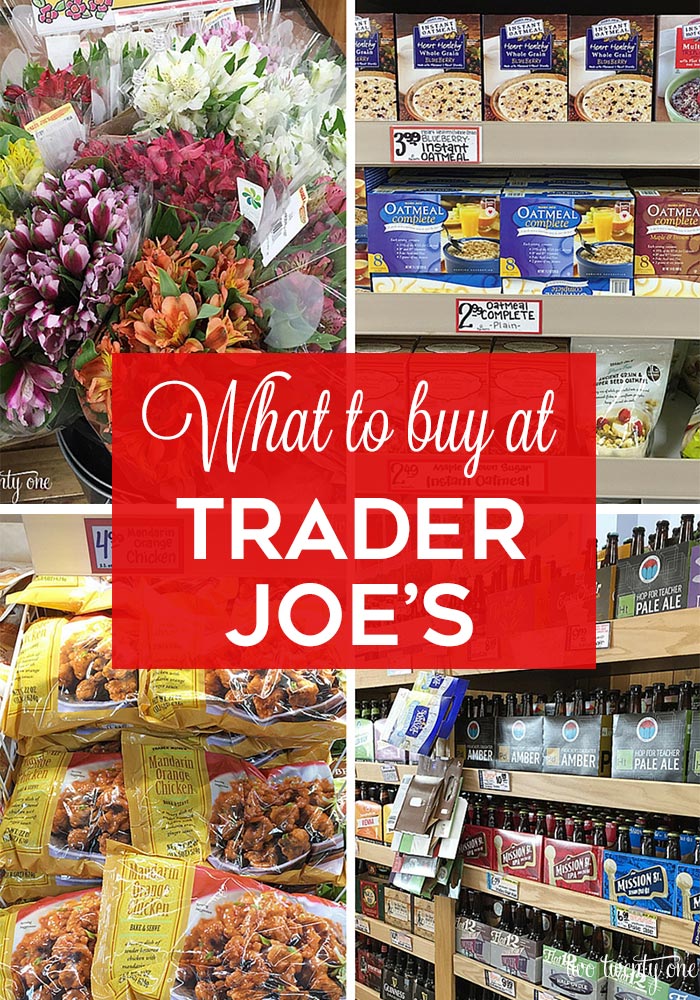 What to buy at Trader Joe's