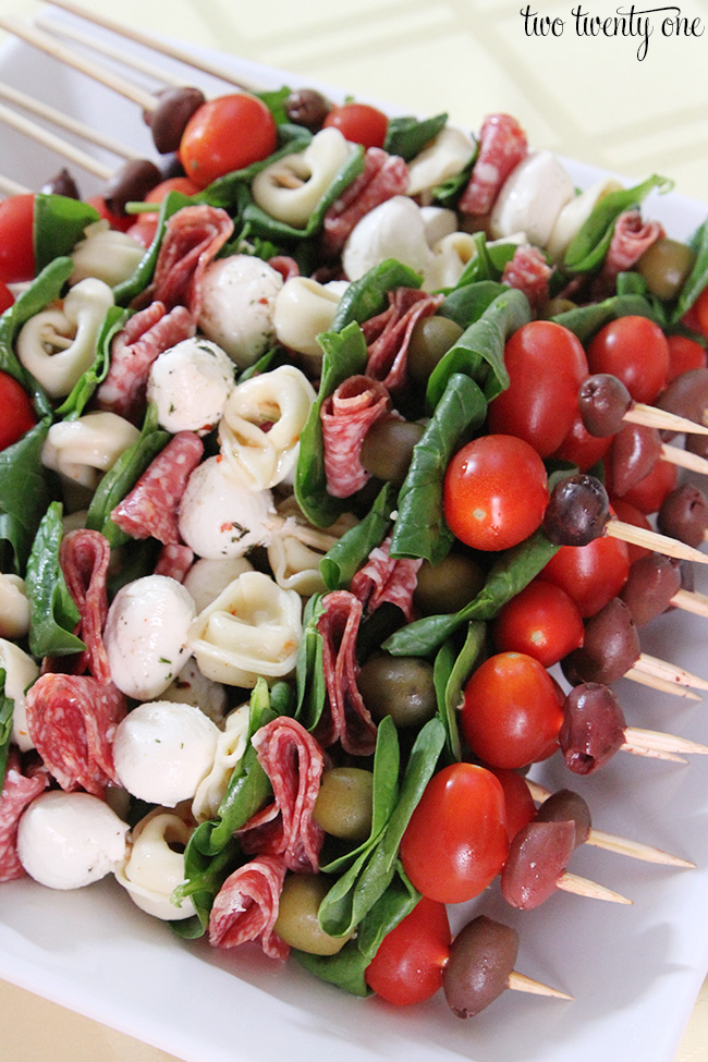 antipasto skewers