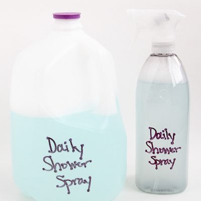DIY Daily Shower Spray – Inexpensive and Effective
