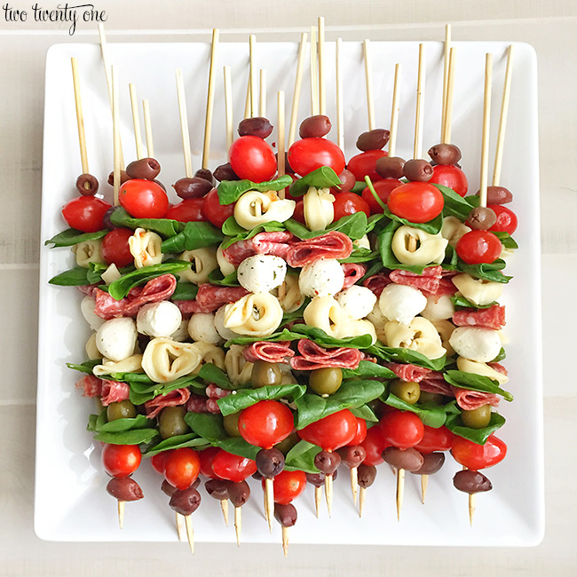 Antipasto Skewer Recipes | Savory Skewer Recipes | Quick And Easy Homemade Recipes