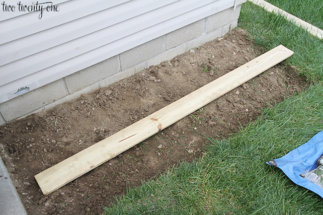 DIY sand box