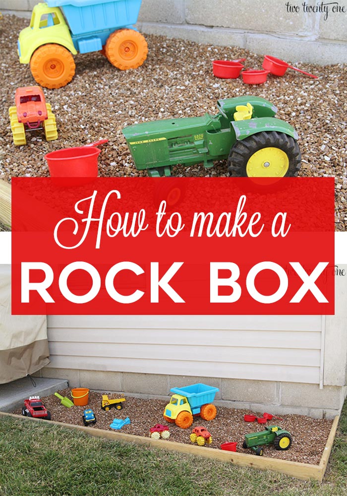 How to make a rock box