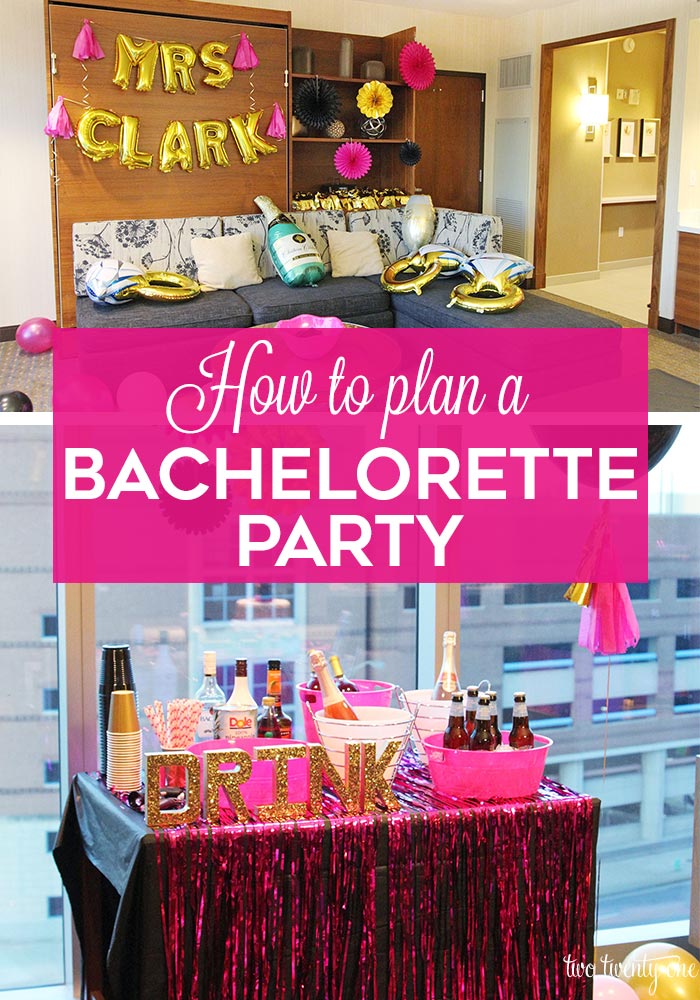 How to plan a bachelorette party