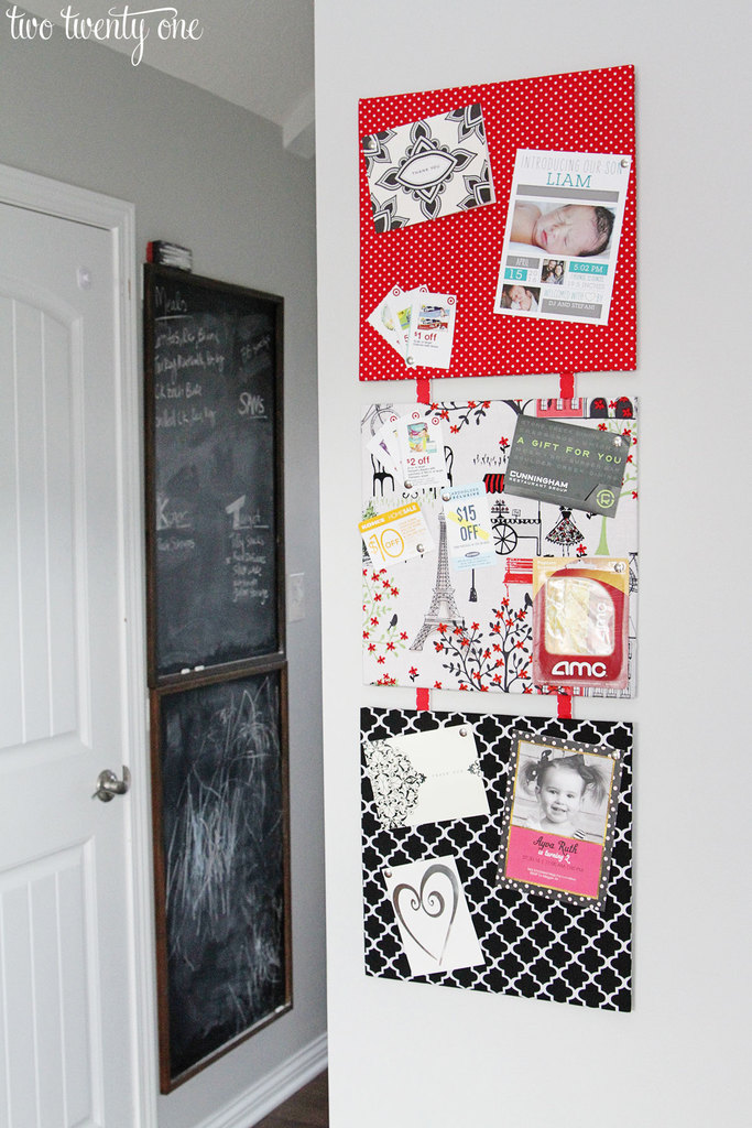 Fabric Covered Bulletin Boards
