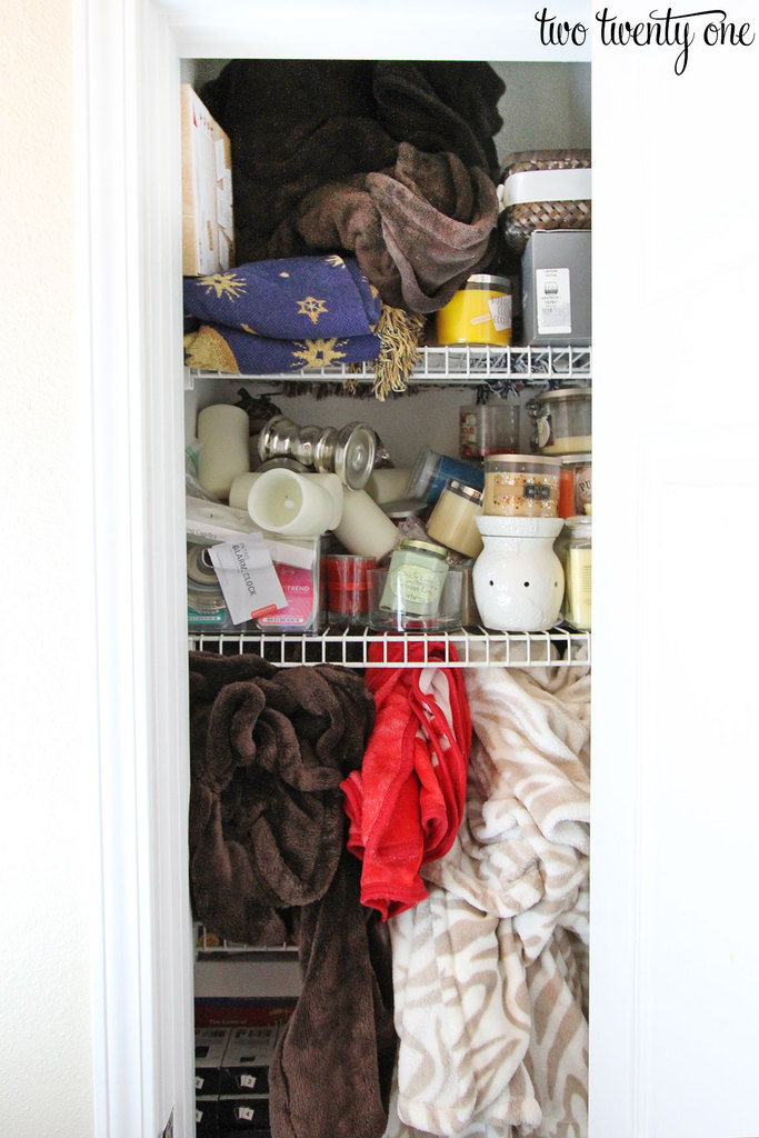 Organized Hall Closet