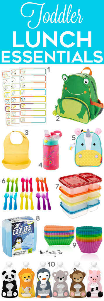 Toddler lunch essentials! Life-saving products to make packing your child's lunch faster and easier!