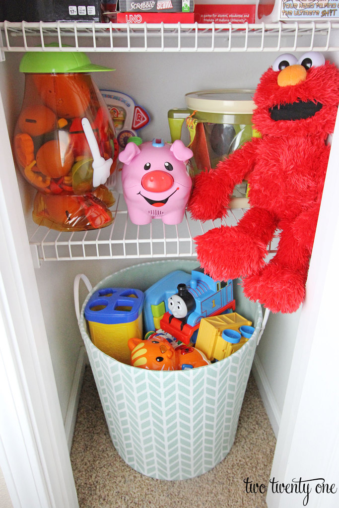 Organized Hall Closet