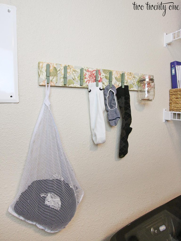 Lost and Found Laundry Room Organizer