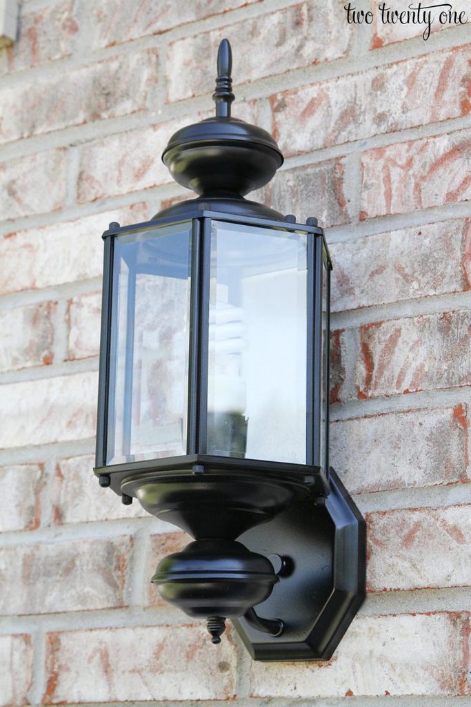 Updated Outdoor Garage Lights