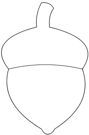 DIY Acorn Banner acorn-pattern-printable-tyjsergdhj2