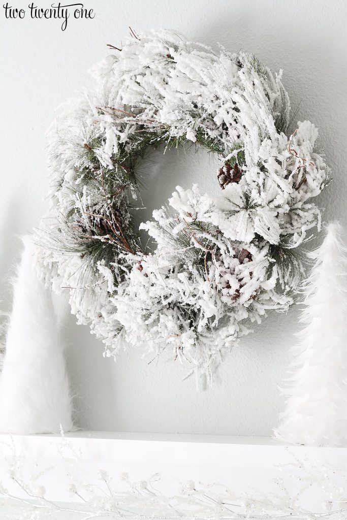 flocked-wreath