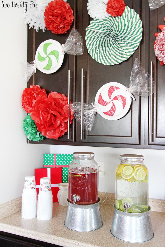 Gingerbread first birthday party! Perfect for a December birthday!