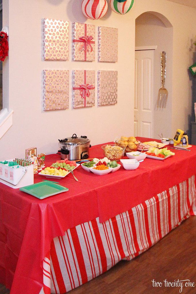 Gingerbread first birthday party! Perfect for a December birthday!