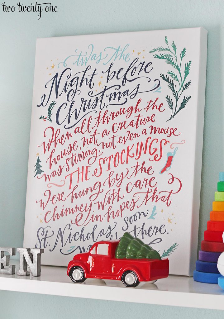 lindsay-letters-night-before-christmas-canvas