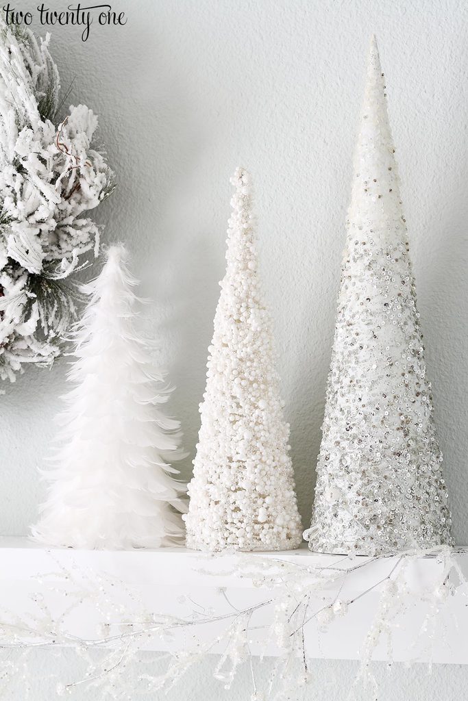 white-christmas-cone-trees-1