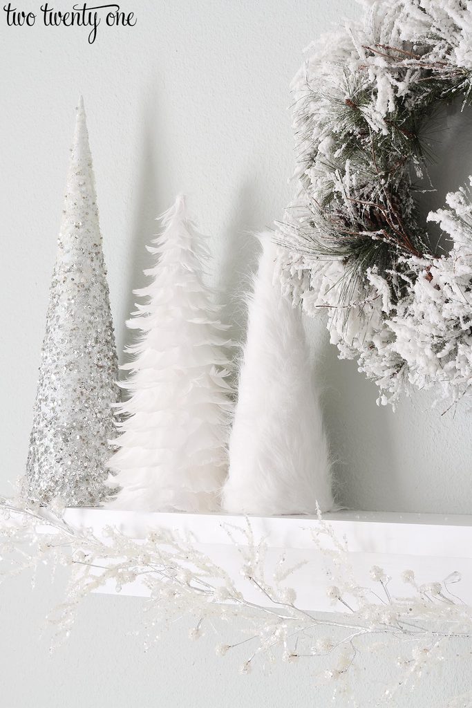 white-christmas-cone-trees-2