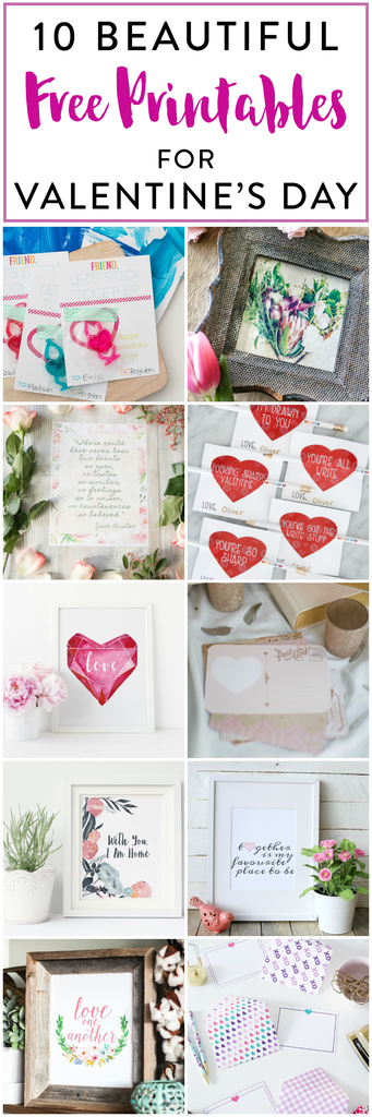 10 FREE Valentine's Day Printables!