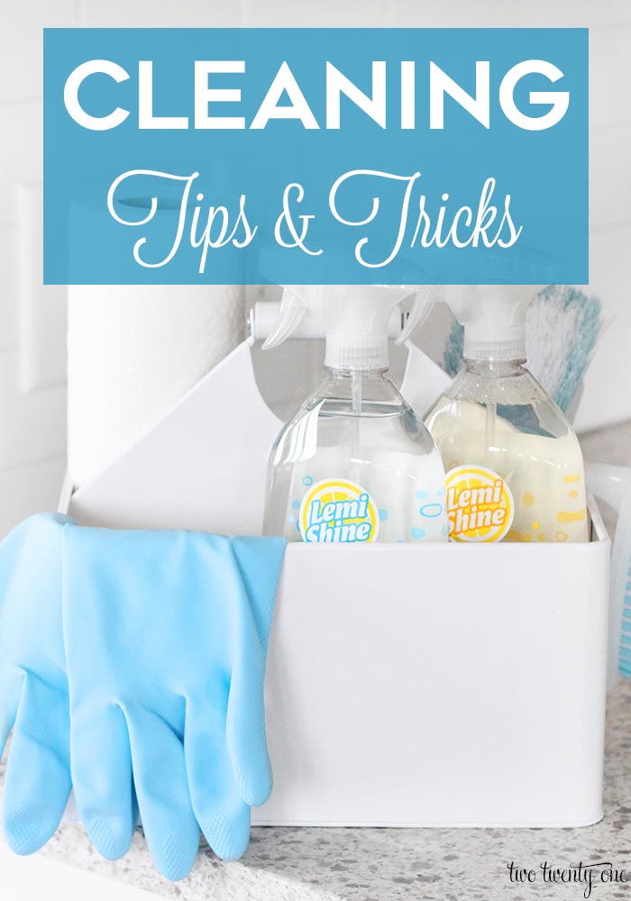 cleaning tips and tricks