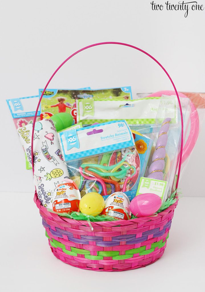 girl toddler easter basket