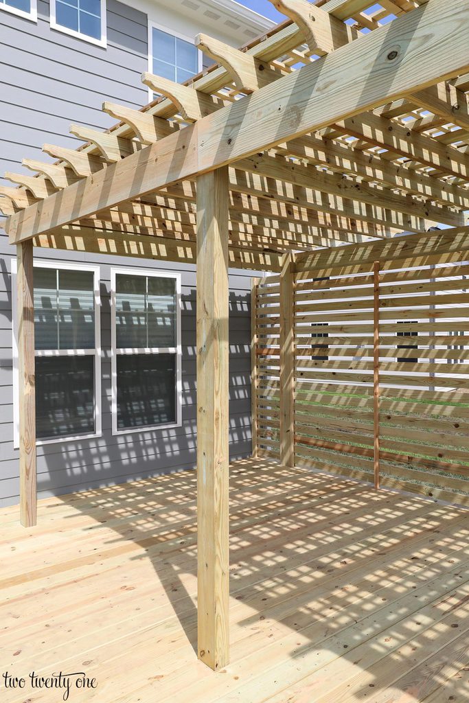 Deck with Pergola Reveal