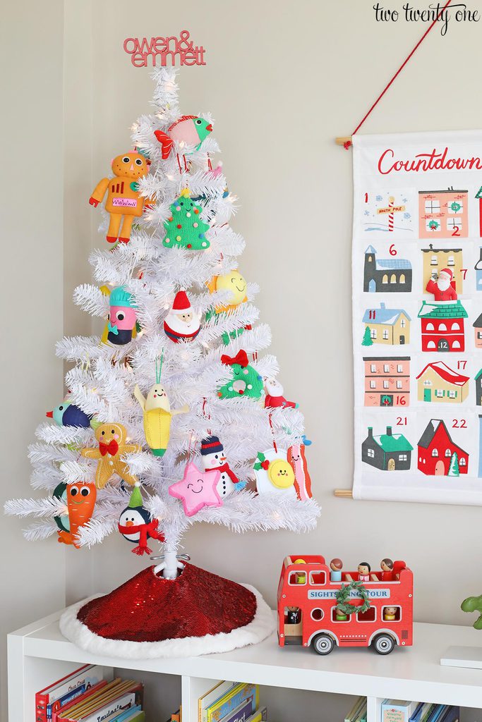 playroom christmas tree