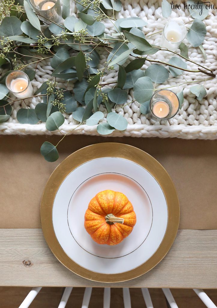 eucalyptus centerpiece