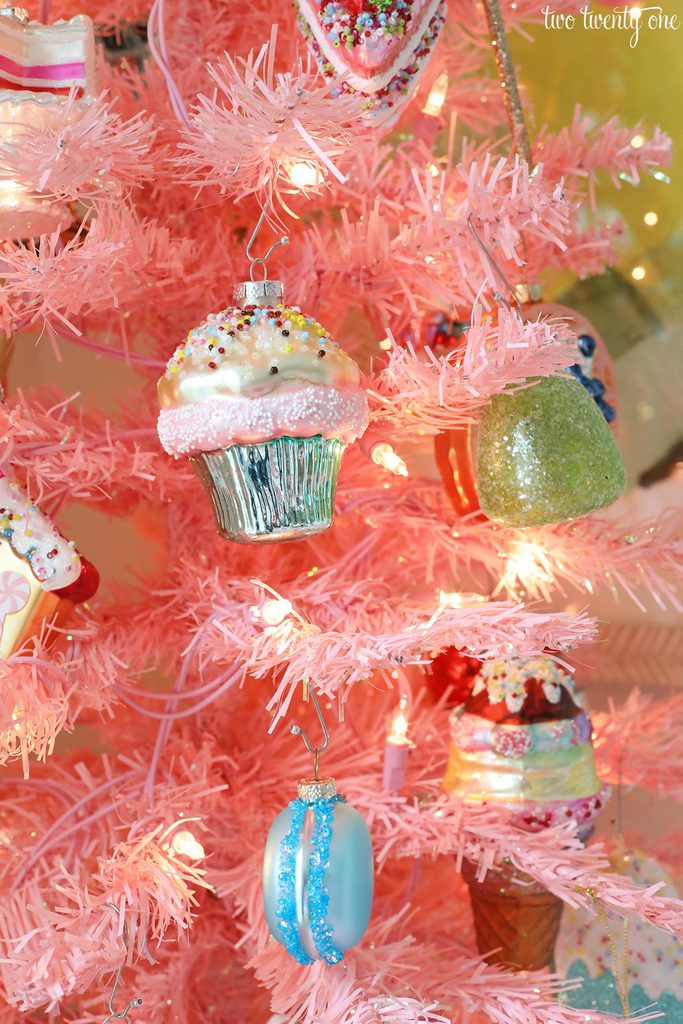 cupcake christmas ornament