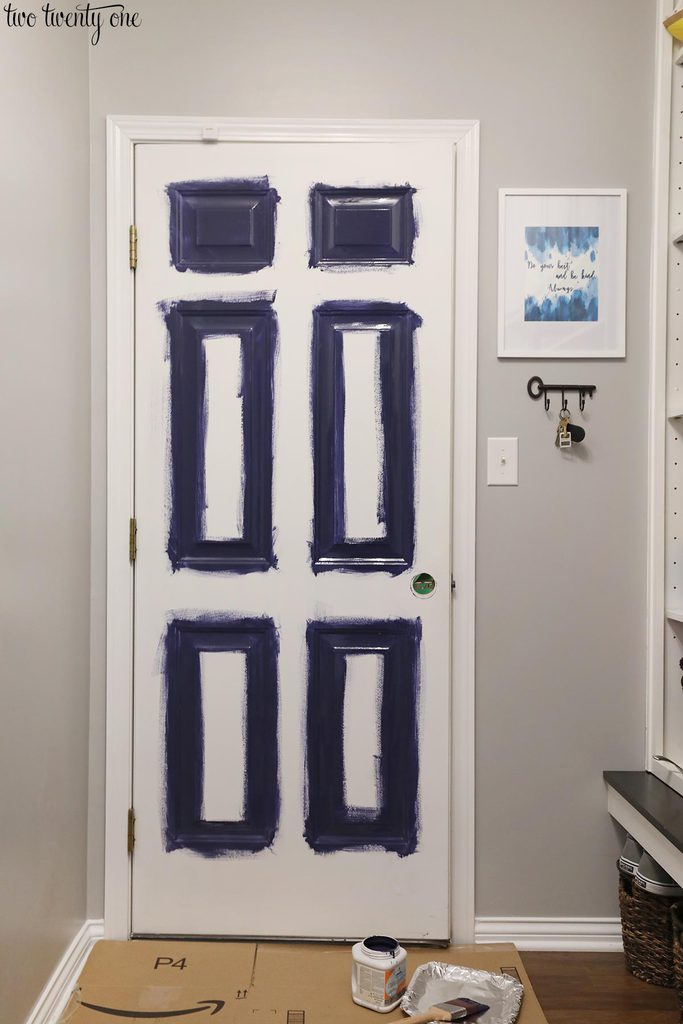 paint metal door